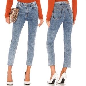 GRLFRND Reed Slim Fit Acid Wash Jeans Size 27/4